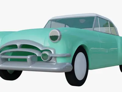 Historical car 3D model