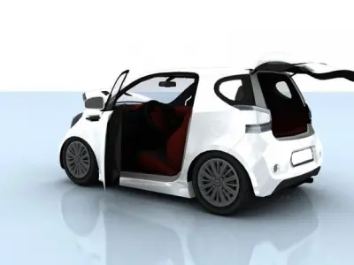 Aston Martin Cygnet 2010 3D model