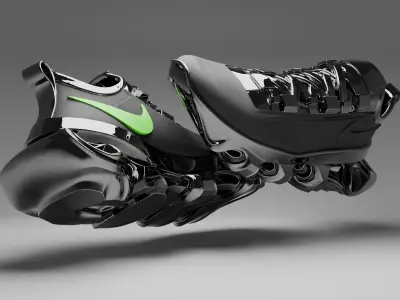 Nike concept sneakers 3D model