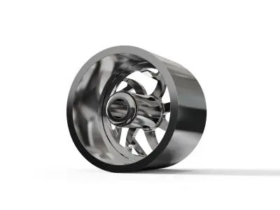 forgiato Girare-ECL concave wheel 3D print model