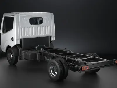 Nissan Condor Chassis Truck 3D model