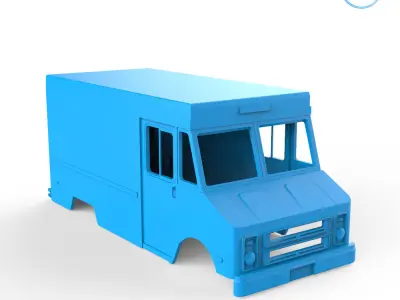 Step Van 3D print model