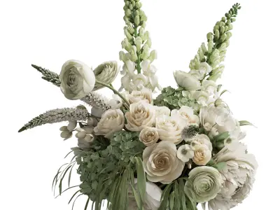 Flower In Vase 71 3D model