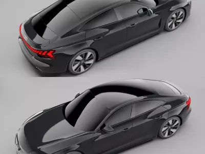 Audi E tron 3D model