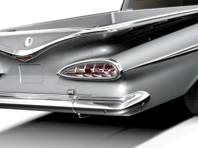 Chevrolet El Camino 1959 3D model