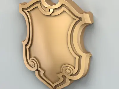 Cartouche 005 3D model
