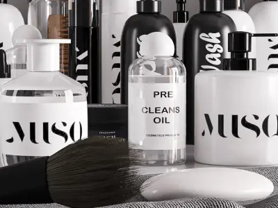 Bathroom accessories05 3D model