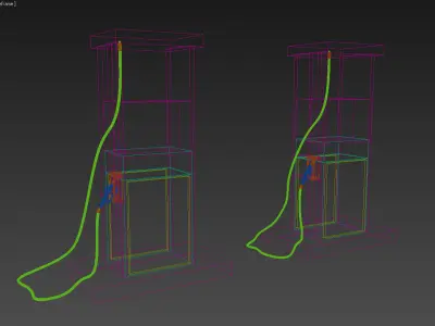 Sri lanka filing station Free low-poly 3D model