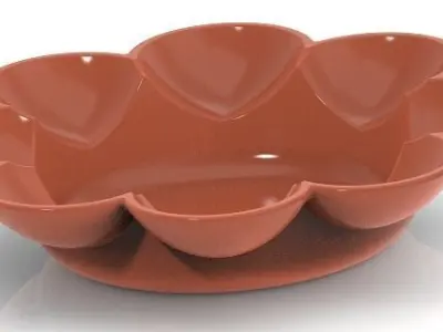 Clay Lighting Lamp 3D print model