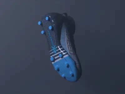 Tachon futbol 3D Low-poly 3D model