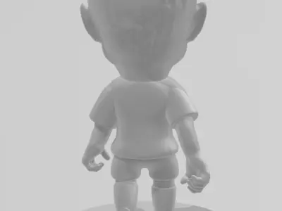 Edin Dzeko - Football Player 3D model