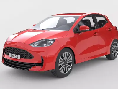 Generic Modern Hatchback 2015 3D model
