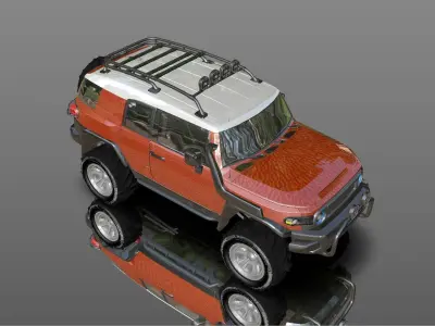 Toyota Fj New 3D Model  3D model