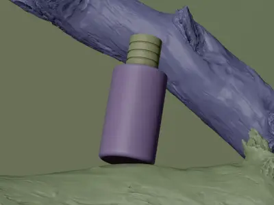 Photorealistic Product  Rendering Scene  Complete Setup 3D model