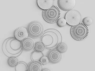 wall decor 29 Low-poly 3D model