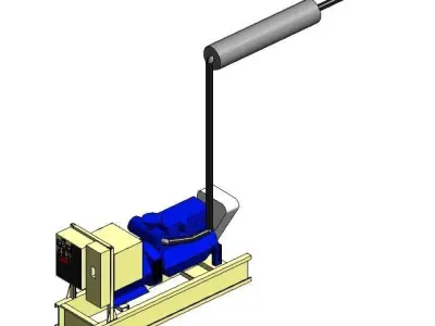 MOTOGENERADOR FG WILSON  3D model