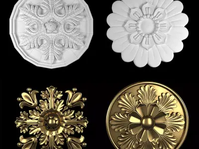 Rosettes 18 3D model