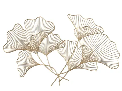Ginkgo wall decor 2 3D model