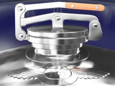 Bentley Blue Train 3D model