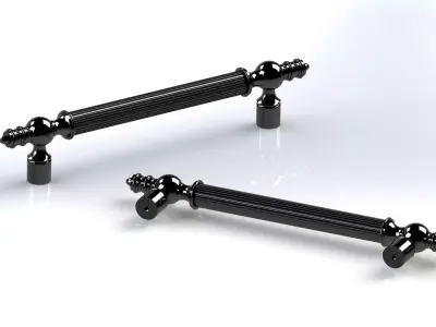 Classic Pull Handle Model A 3D model