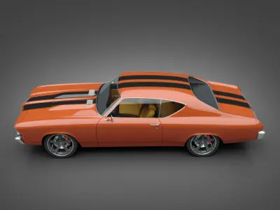 1969 Chevrolet Chevelle SS 3D model