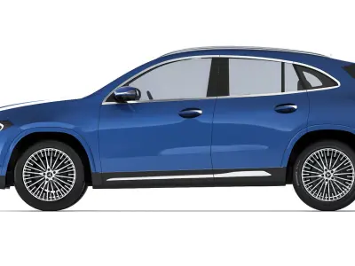 Mercedes-Benz EQA 2024 3D model