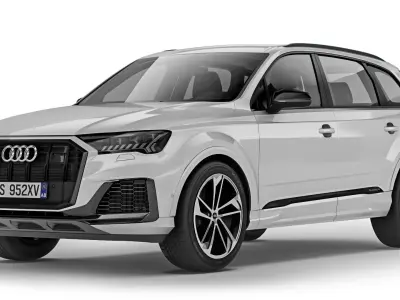 Audi Q7 TFSI 2020 3D model