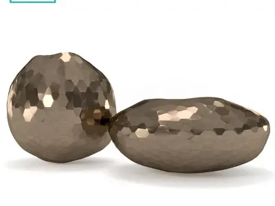 EG Edge metal vase 3D model