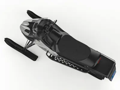 Snowmobile 3D model