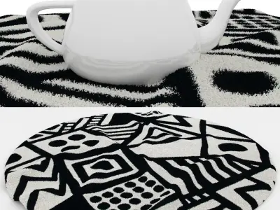 Rugs No 171 Low-poly 3D model