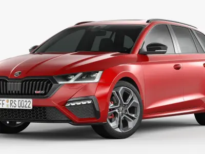 Skoda Octavia RS Combi 2020 3D model