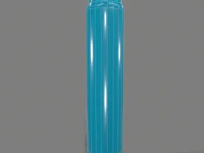 gas-cylinder gas cylinder Low-poly 3D model