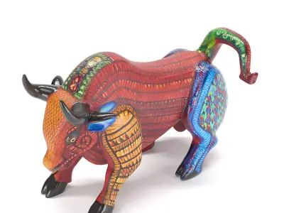 Alebrije bull 02 3D model