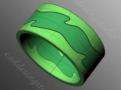 Ring od 135 3D print model