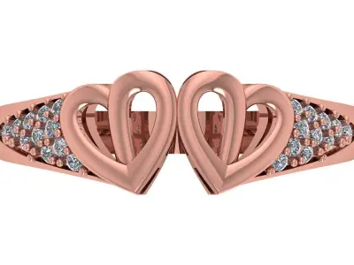 Engagement Ring Free 3D print model