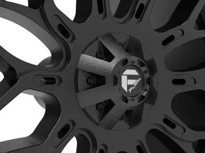 fuel off road TWITCH wheel 3d print model 3D print model