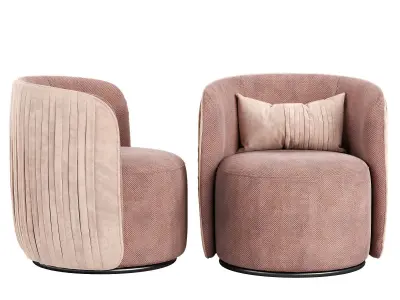 Ditre italia Chloe Luxury armchair 3D model
