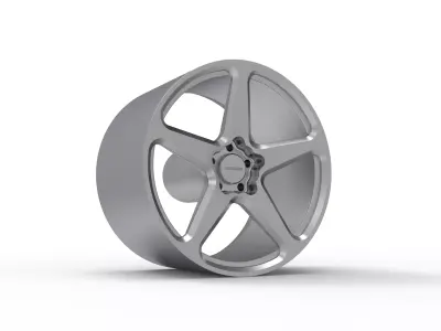 FORGELINE CF1 OPEN LUG WHEEL 3D PRINT MODEL  3D print model