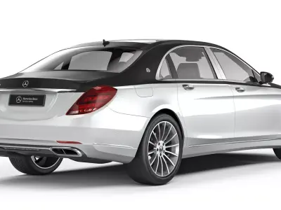Mercedes-Benz S-Class Maybach 2019 3D model