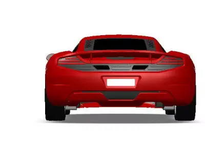 SPORTS CAR McLaren MP-12C 3D model