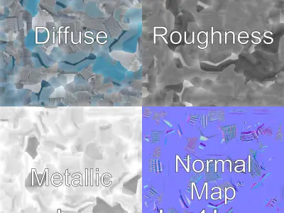 Burj Khalifa Tower Architectural Model Low-poly 3D model