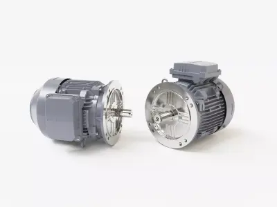 motor 3D model 2