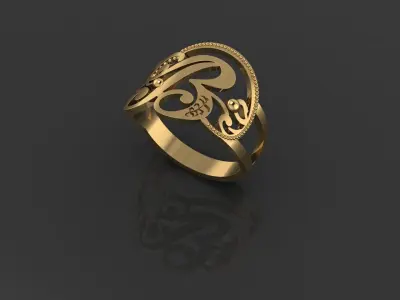 Women Ring 3D print model