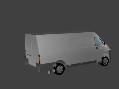 Pack of 13 Trucks  Low-poly 3D model