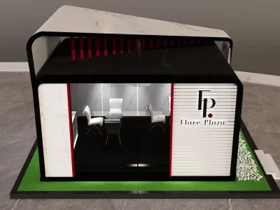  Show Room Store Exhibition a670I 3D model