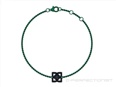 De Beers Lotus Diamond Bracelet  3D print model