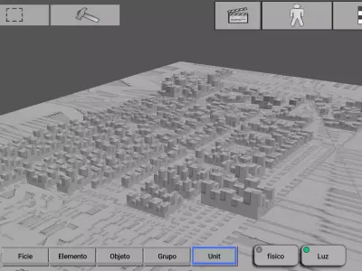 Cidade Low-poly 3D model