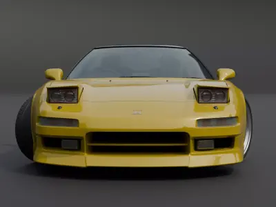 Honda NSX 1st generation Tuned 3D model