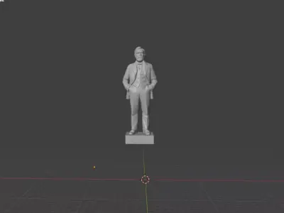 Alfred Nobel  3D print model