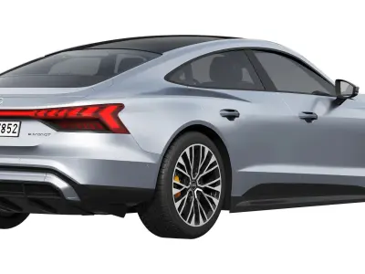 Audi S e-tron GT 2025 3D model